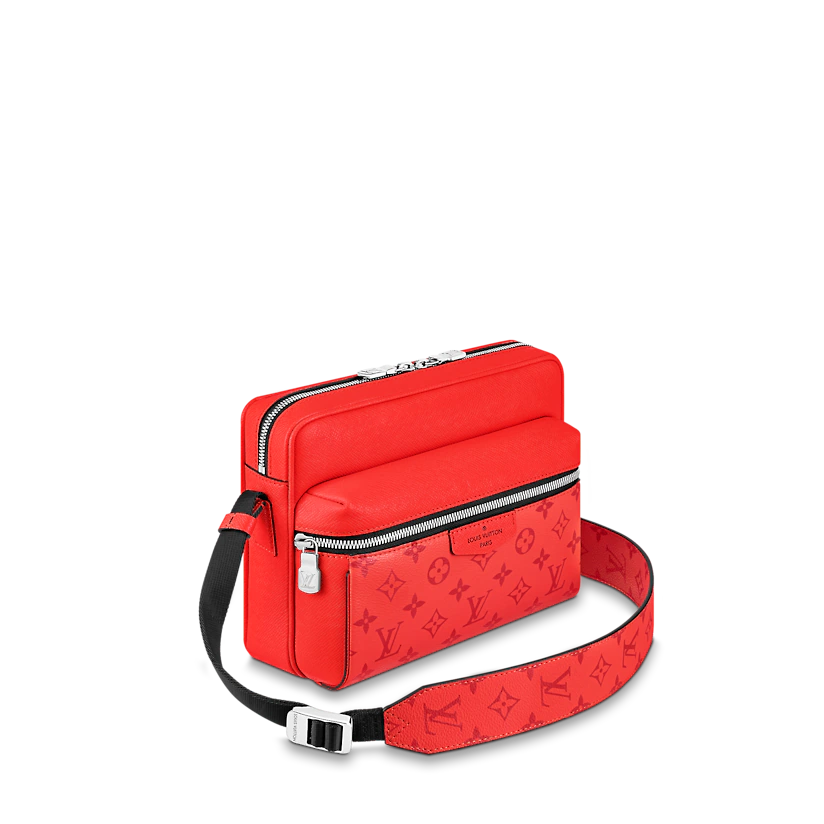  Túi Nam Louis Vuitton Nam Outdoor Messenger 'Red' 