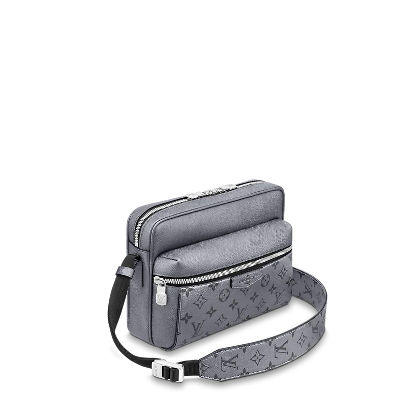  Túi Nam Louis Vuitton Outdoor Messenger 'Silver' 