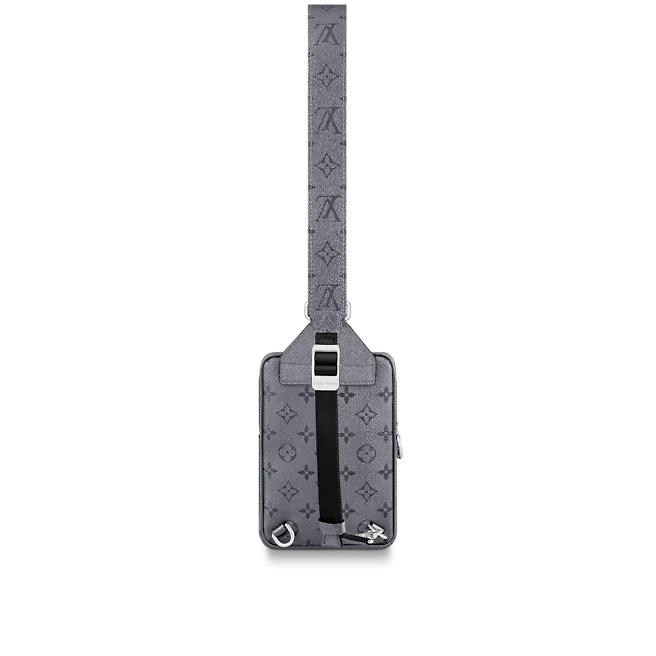  Túi Nam Louis Vuitton Outdoor Slingbag Gunmetal 'Grey' 