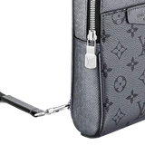  Túi Nam Louis Vuitton Outdoor Slingbag Gunmetal 'Grey' 