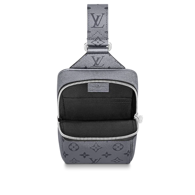  Túi Nam Louis Vuitton Outdoor Slingbag Gunmetal 'Grey' 