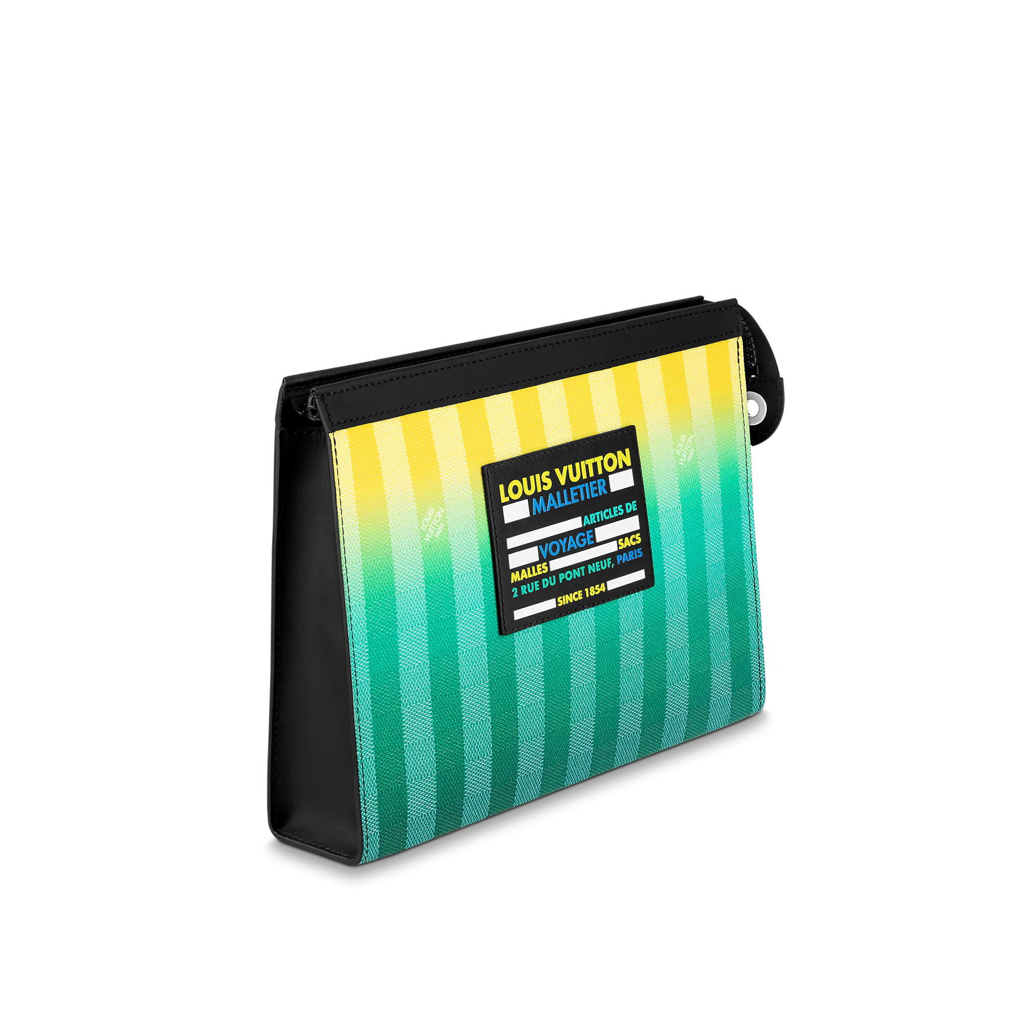  Túi Nam Louis Vuitton Pochette Voyage 'Green' 