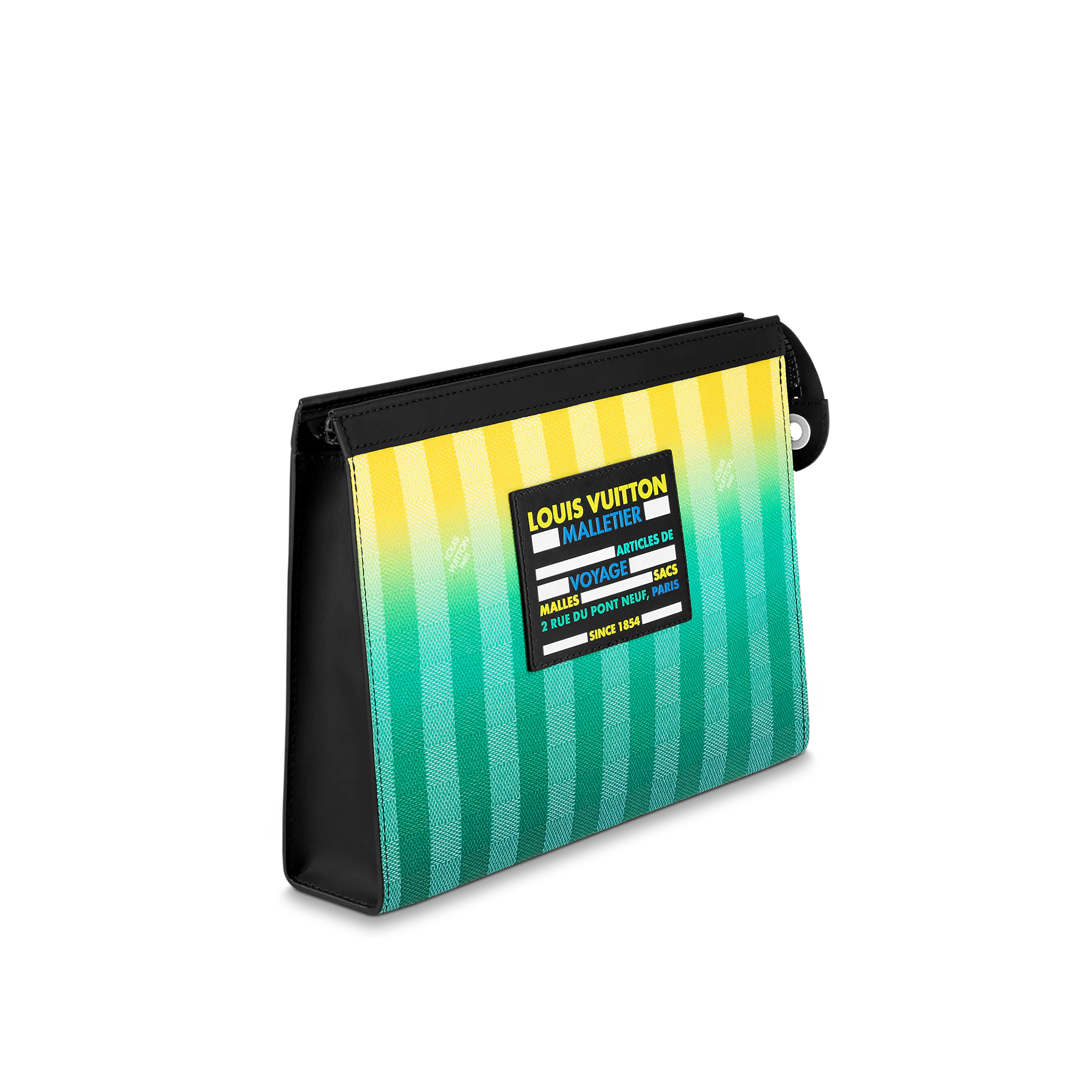  Túi Nam Louis Vuitton Pochette Voyage 'Green' 