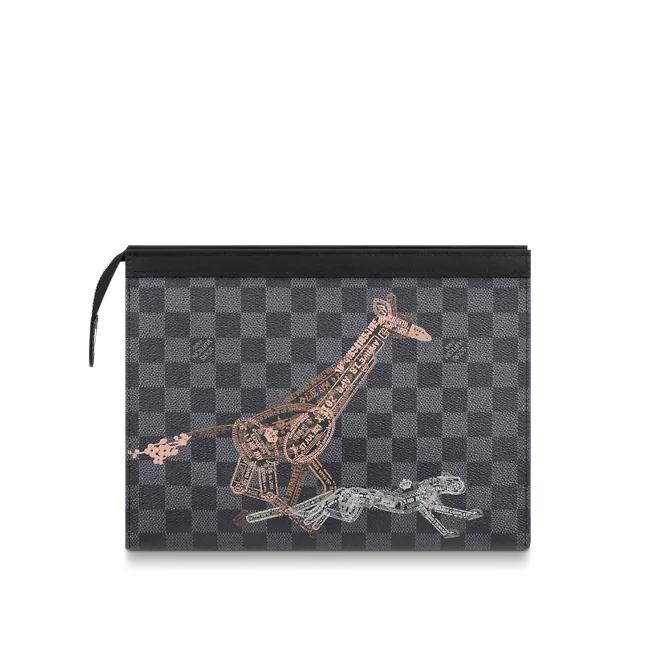 Louis Vuitton Pochette Voyage MM Damier Graphite