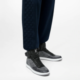  Giày Nam Louis Vuitton Rivoli Boot Monogram 'Grey' 