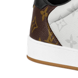  Giày Nam Louis Vuitton Rivoli Monogram 'White Black Brown' 