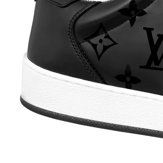  Giày Nam Louis Vuitton Rivoli Trainers 'Black Monogram' 