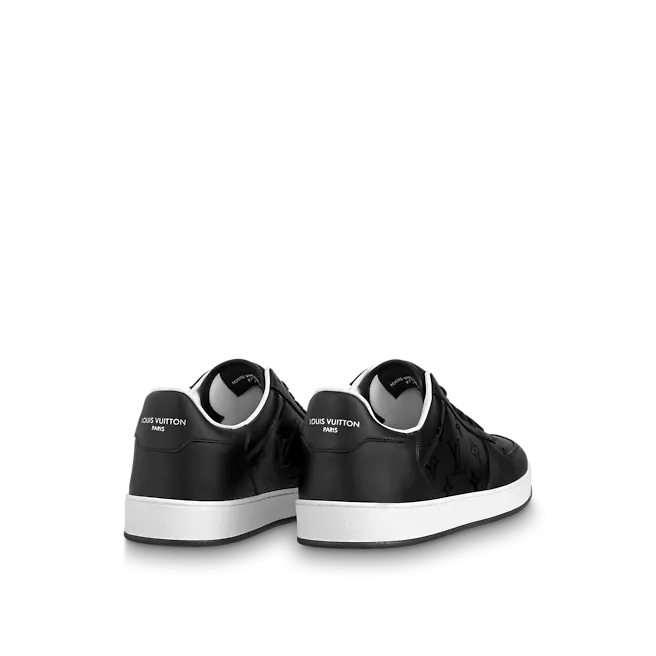 Giày Nam Louis Vuitton Rivoli Trainers 'Black Monogram' 