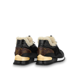  Giày Nữ Louis Vuitton Run Away Sneaker 'Black' 