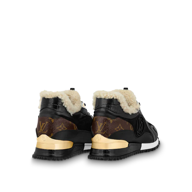  Giày Nữ Louis Vuitton Run Away Sneaker 'Black' 