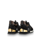  Giày Nữ Louis Vuitton Runn Away Trainers 'Black' 