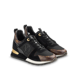 Giày Nữ Louis Vuitton Runn Away Trainers 'Black' 