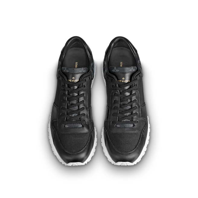  Giày Nam Louis Vuitton Run Away 'Black' 