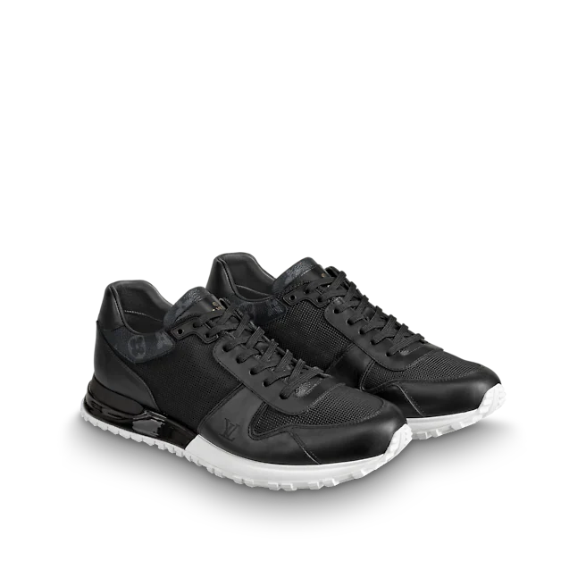  Giày Nam Louis Vuitton Run Away 'Black' 