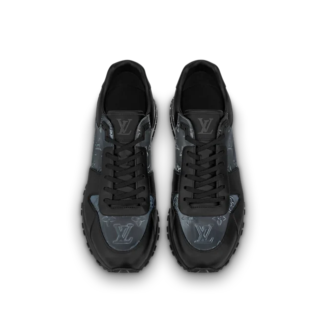  Giày Nam Louis Vuitton Run Away 'Black' 