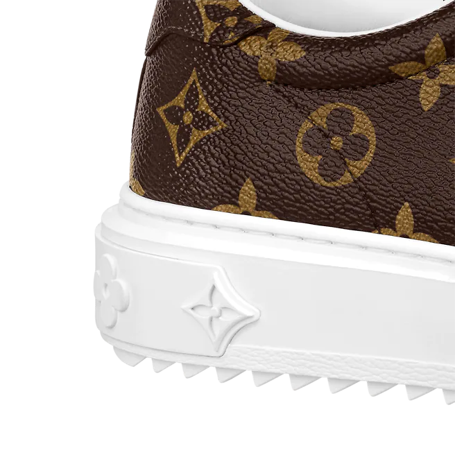  Giày Nữ Louis Vuitton Time Out Trainers 'Cacao Brown' 