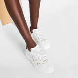  Giày Nữ Louis Vuitton Time Out Trainers 'Gold' 