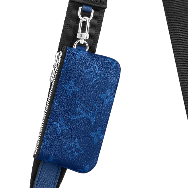  Túi Nam Louis Vuitton Trio Messenger 'Cobalt Blue' 