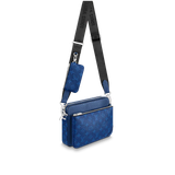  Túi Nam Louis Vuitton Trio Messenger 'Cobalt Blue' 