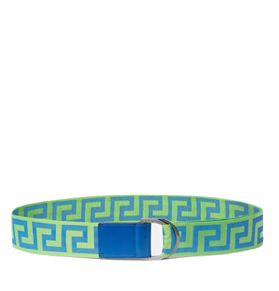  Thắt Lưng Nam Versace Greca Ribbon 'Blue Green' 