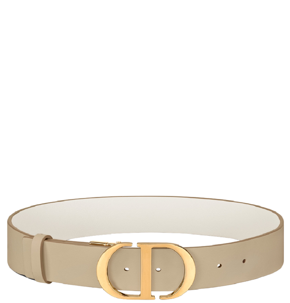  Thắt Lưng Nữ Dior 30 Montaigne Reversible Belt 'Latte Beige' 