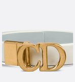  Thắt Lưng Nữ Dior Reversible Saddle Belt 'Placid Blue Latte' 