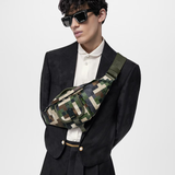  Túi Nam Louis Vuitton Motion Bumbag 'Green' 