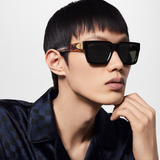  Kính Nam Louis Vuitton LV Legacy Square Sunglasses 'Tortoise' 