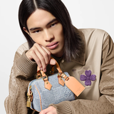 Túi Nam Louis Vuitton Speedy 18 Bandoulière Bag 'Blue' 