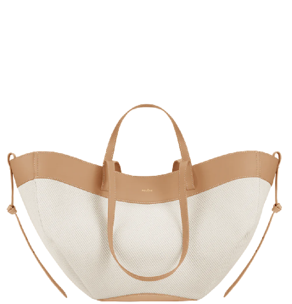 Túi Nữ Polene Cyme 'Beige Canvas' 