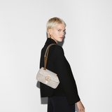 Túi Nữ Gucci GG Marmont Matelassé Mini Bag 'Light Grey' 