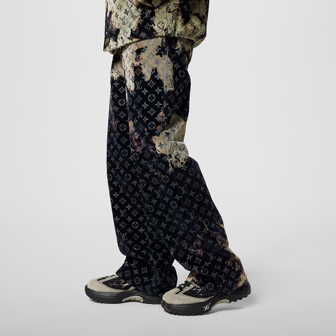  Giày Nam Louis Vuitton LV Discovery Lace Ups 'Taupe' 