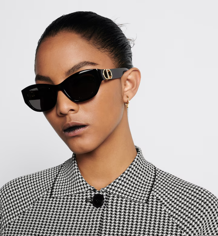  Kính Nữ Dior 30Montaigne B5U 'Black' 