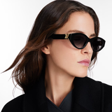  Kính Nữ Louis Vuitton LV GO-14 Cat Eye Sunglasses 'Black' 