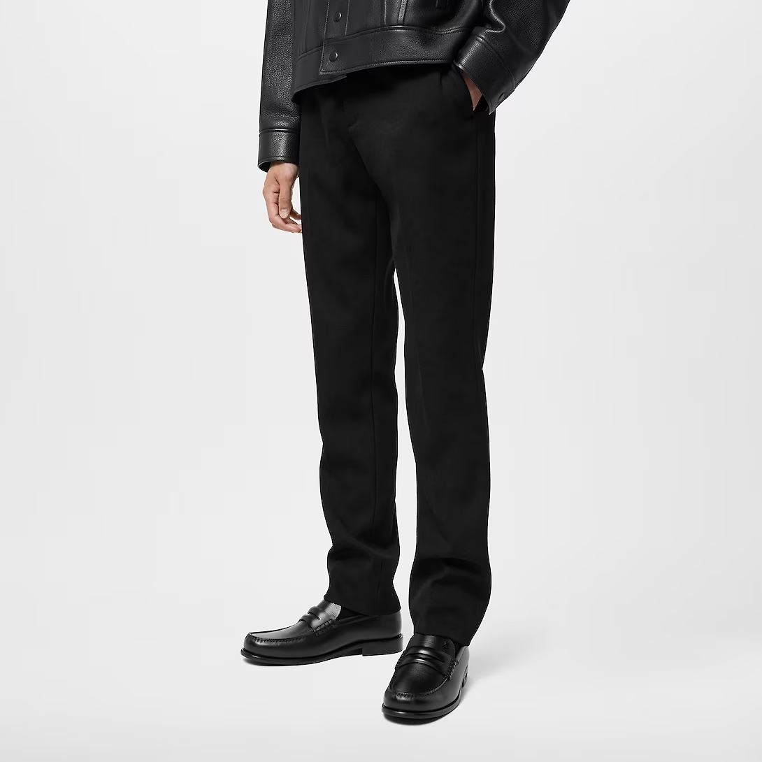  Giày Nam Louis Vuitton Louis Loafers 'Black' 