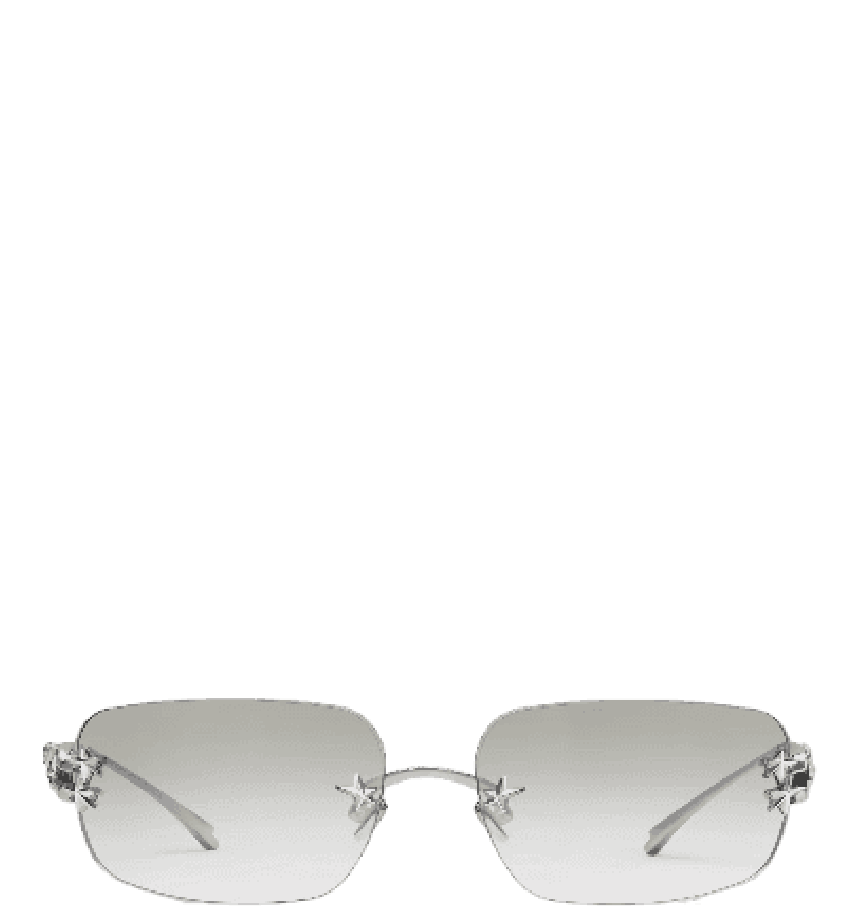 Kính Gentle Monster Jennie - Glitter 02 'Silver Metal Frame' – LUXITY