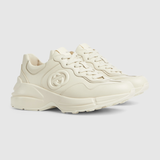  Giày Nữ Gucci Rhyton Sneaker 'Ivory' 
