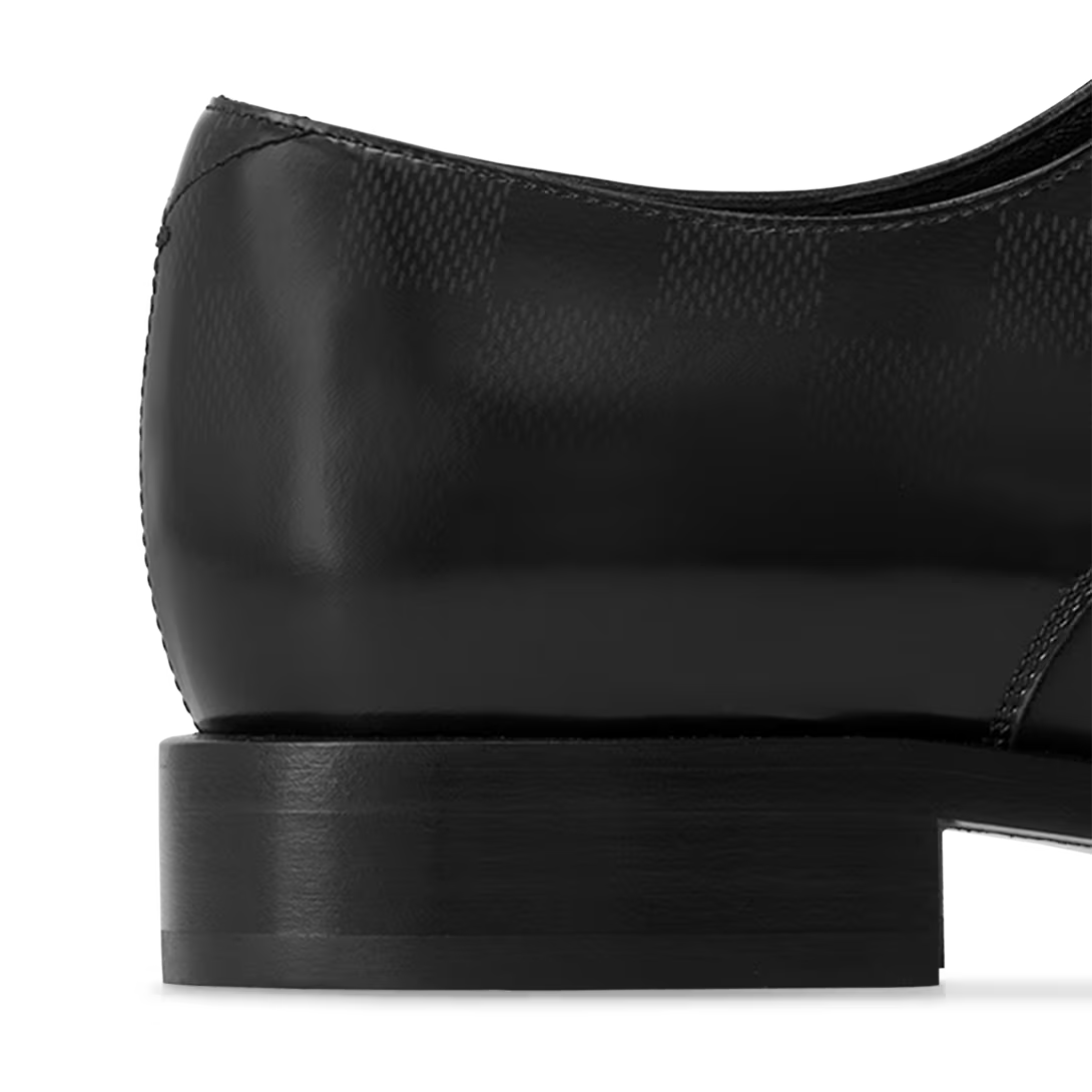  Giày Nam Louis Vuitton Minister Derby Shoes 'Black' 