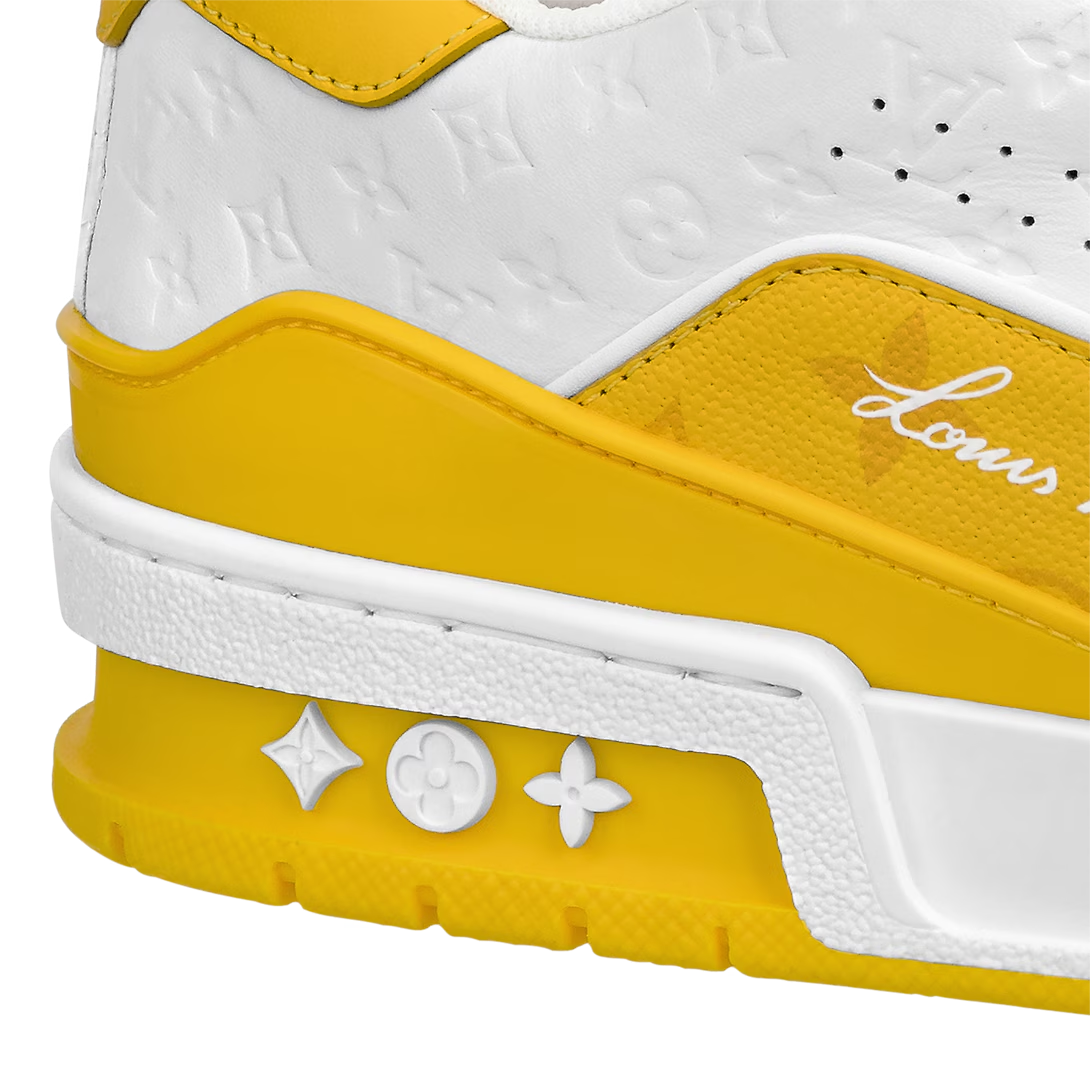  Giày Nam Louis Vuitton LV Trainers 'Yellow' 