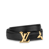  Thắt Lưng Nữ Louis Vuitton Pretty LV 20MM Reversible Belt 'Black' 