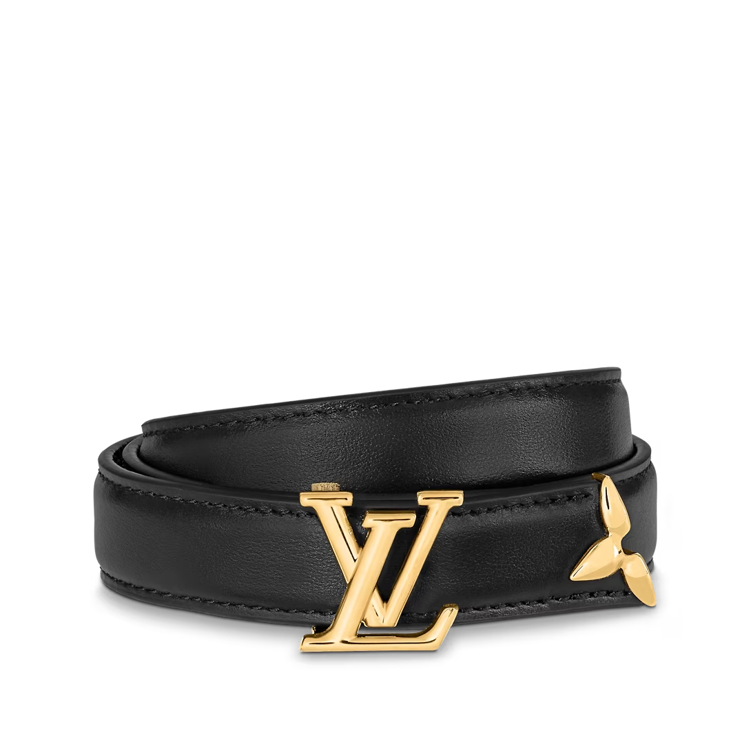  Thắt Lưng Nữ Louis Vuitton Pretty LV 20MM Reversible Belt 'Black' 