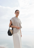  Túi Nữ Polene Yké Textured 'Black' 