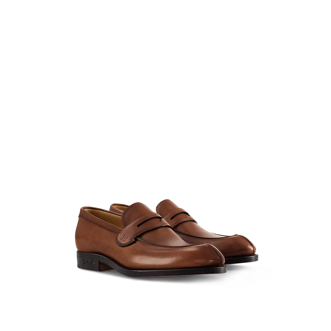  Giày Nam Louis Vuitton Sorbonne Loafers 'Brown' 