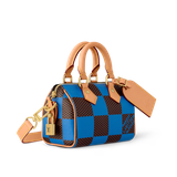  Túi Nam Louis Vuitton Speedy Bandoulière 18 Damier Pop Bag 'Blue' 