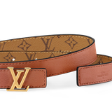  Thắt Lưng Nữ Louis Vuitton LV Iconic 20MM Reversible Belt 'Brown' 
