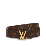  Thắt Lưng Nữ Louis Vuitton LV Iconic 20MM Reversible Belt 'Brown' 