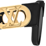  Kính Nữ Louis Vuitton LV Link Square Sunglasses 'Black' 