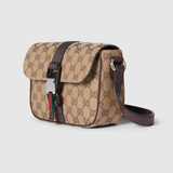  Túi Nam Gucci Mini GG Crossbody Bag 'Beige' ‎ 