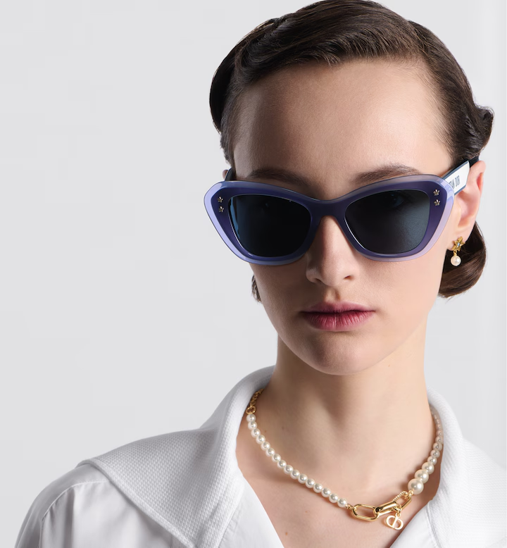  Kính Nữ Dior Pacific B3U 'Transparent Blue' 