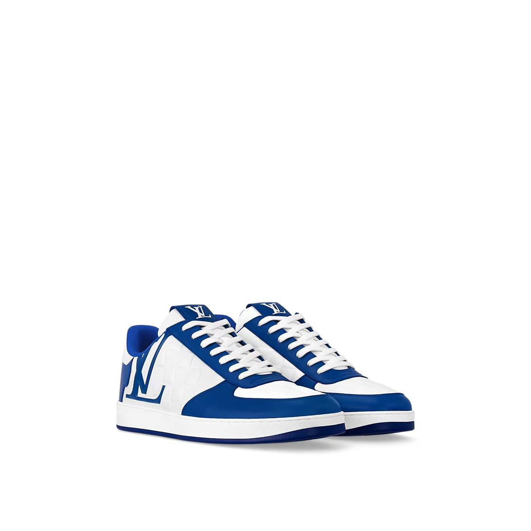  Giày Nam Louis Vuitton Rivoli Trainers 'Blue' 